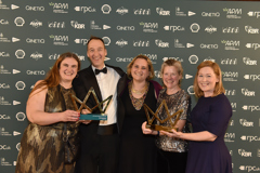 Winners of Social Project of the Year and Overall Project of the Year - The National Trust