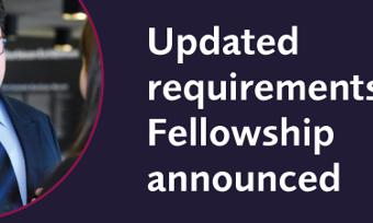 Updated requirements for Fellowship announced