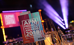 APM Project Management Awards 2018